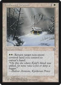 Hallowed Ground - Ice Age - Magic: The Gathering card