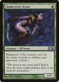 Gladecover Scout - Magic 2012 (M12) - Magic: The Gathering card