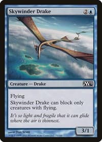 Skywinder Drake - Magic 2012 (M12) - Magic: The Gathering card