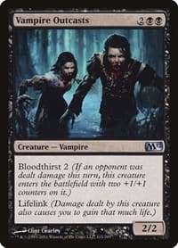 Vampire Outcasts - Magic 2012 (M12) - Magic: The Gathering card
