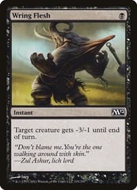 Wring Flesh - Magic 2012 (M12) - Magic: The Gathering card