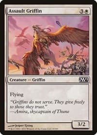 Assault Griffin - Magic 2012 (M12) - Magic: The Gathering card