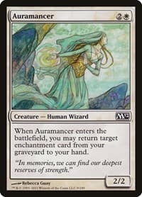 Auramancer - Magic 2012 (M12) - Magic: The Gathering card