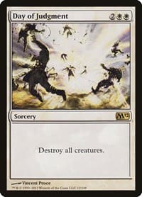 Day of Judgment - Magic 2012 (M12) - Magic: The Gathering card