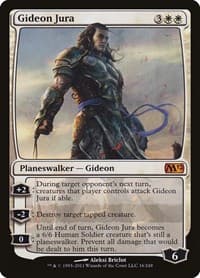 Gideon Jura - Magic 2012 (M12) - Magic: The Gathering card
