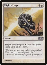 Mighty Leap - Magic 2012 (M12) - Magic: The Gathering card