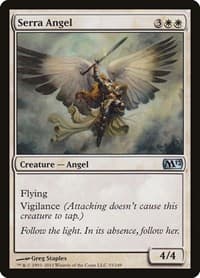 Serra Angel - Magic 2012 (M12) - Magic: The Gathering card