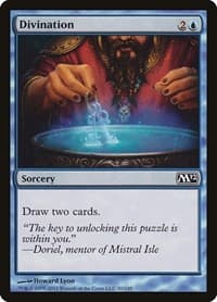 Divination - Magic 2012 (M12) - Magic: The Gathering card