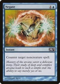 Negate - Magic 2012 (M12) - Magic: The Gathering card