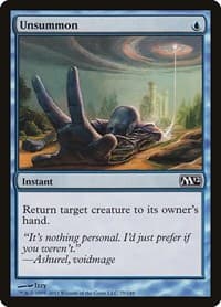Unsummon - Magic 2012 (M12) - Magic: The Gathering card