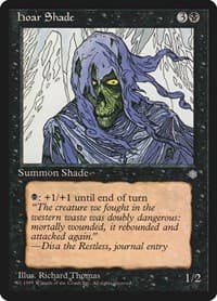 Hoar Shade - Ice Age - Magic: The Gathering card