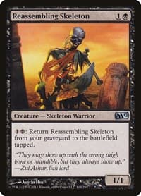 Reassembling Skeleton - Magic 2012 (M12) - Magic: The Gathering card