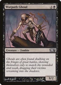 Warpath Ghoul - Magic 2012 (M12) - Magic: The Gathering card