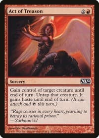Act of Treason - Magic 2012 (M12) - Magic: The Gathering card