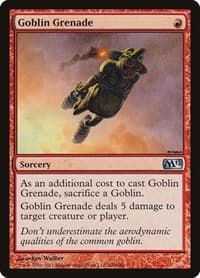 Goblin Grenade - Magic 2012 (M12) - Magic: The Gathering card