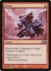 Shock - Magic 2012 (M12) - Magic: The Gathering card
