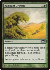 Rampant Growth - Magic 2012 (M12) - Magic: The Gathering card
