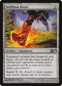 Swiftfoot Boots - Magic 2012 (M12) - Magic: The Gathering card