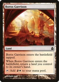 Boros Garrison - Commander - Magic: The Gathering card