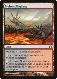 Molten Slagheap - Commander - Magic: The Gathering card