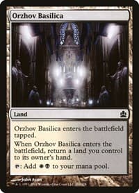 Orzhov Basilica - Commander - Magic: The Gathering card