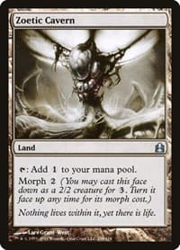 Zoetic Cavern - Commander - Magic: The Gathering card