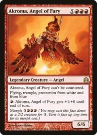 Akroma, Angel of Fury - Commander - Magic: The Gathering card