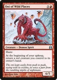 Oni of Wild Places - Commander - Magic: The Gathering card