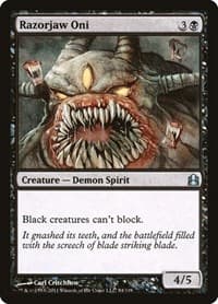 Razorjaw Oni - Commander - Magic: The Gathering card