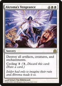 Akroma's Vengeance - Commander - Magic: The Gathering card