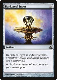 Darksteel Ingot - Commander - Magic: The Gathering card