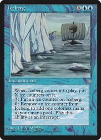 Iceberg - Ice Age - Magic: The Gathering card