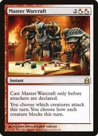 Master Warcraft - Commander - Magic: The Gathering card