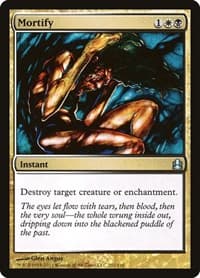 Mortify - Commander - Magic: The Gathering card