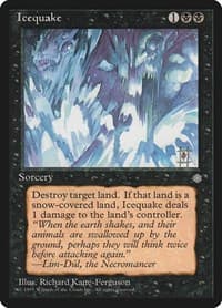Icequake - Ice Age - Magic: The Gathering card