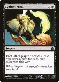 Syphon Mind - Commander - Magic: The Gathering card