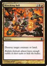 Wrecking Ball - Commander - Magic: The Gathering card