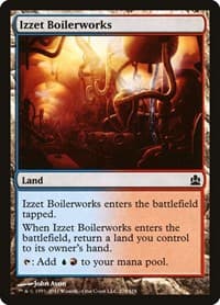 Izzet Boilerworks - Commander - Magic: The Gathering card