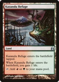 Kazandu Refuge - Commander - Magic: The Gathering card