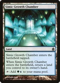 Simic Growth Chamber - Commander - Magic: The Gathering card
