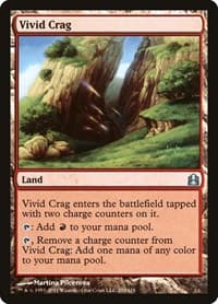 Vivid Crag - Commander - Magic: The Gathering card