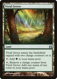 Vivid Grove - Commander - Magic: The Gathering card