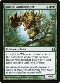 Baloth Woodcrasher - Commander - Magic: The Gathering card