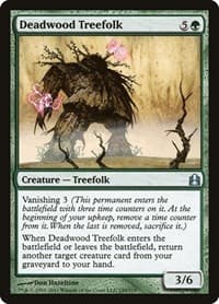 Deadwood Treefolk - Commander - Magic: The Gathering card
