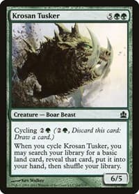 Krosan Tusker - Commander - Magic: The Gathering card