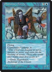 Illusionary Forces - Ice Age - Magic: The Gathering card