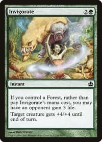 Invigorate - Commander - Magic: The Gathering card