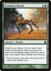Kodama's Reach - Commander - Magic: The Gathering card