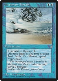 Illusionary Terrain - Ice Age - Magic: The Gathering card