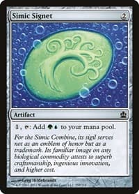 Simic Signet - Commander - Magic: The Gathering card